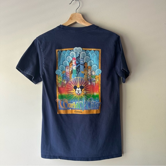 Disney World Of Color Short Sleeve T-Shirt - Picture 1 of 9
